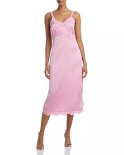 Love Shack Fancy Mazarin Midi Slip Dress, size 0, see photos