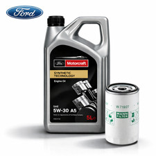 5L Ford 5W30 Motoröl + Ölfilter für Ford Fiesta Focus KA Mondeo Tourneo Transit