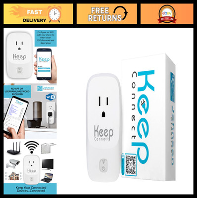 Wi-Fi Router Rebooter & Reset Device, Monitors Connectivity, No App Needed
