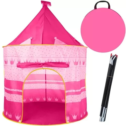 Spielzelt Spielhaus Kinder Schloss Spielset Kinderzelt Zelt Rosa Zelthaus Spiel-image