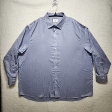 Charles Tyrwhitt Mens 20/37 Classic Fit Dress Shirt Light Blue Cotton
