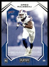 2021 Panini Playoff Greg Rousseau Rookie Buffalo Bills #254