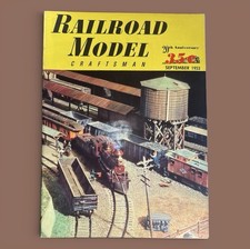 Railroad Model Craftsman Sept 1953 20th Anniv...