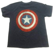 Captain America Shield Marvel Superheros Shirt Kids Boys Officially Licensed