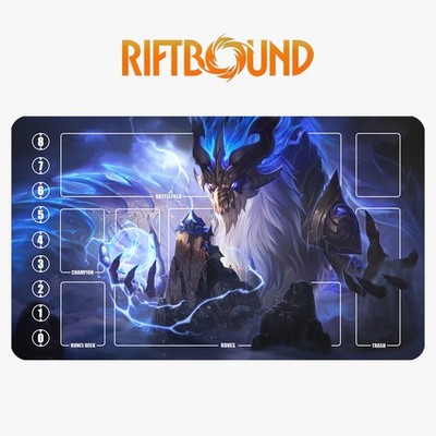 Aurelion Sol Riftbound Playmat League of Legends Playmat+Bag Card Game Mat 11