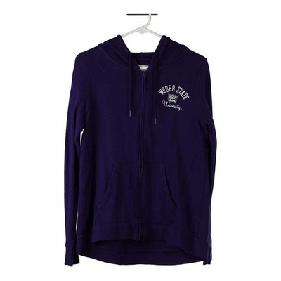 Weber State University Champion College Hoodie - Medium Purple Cotton