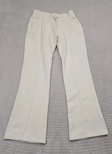 Abercrombie Kids Sweatpants Girls 15/16 Cream White Casual Lounge