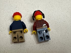 LEGO CITY: Logging Truck (60059) With Minifigures & Chainsaw | Almost Complete