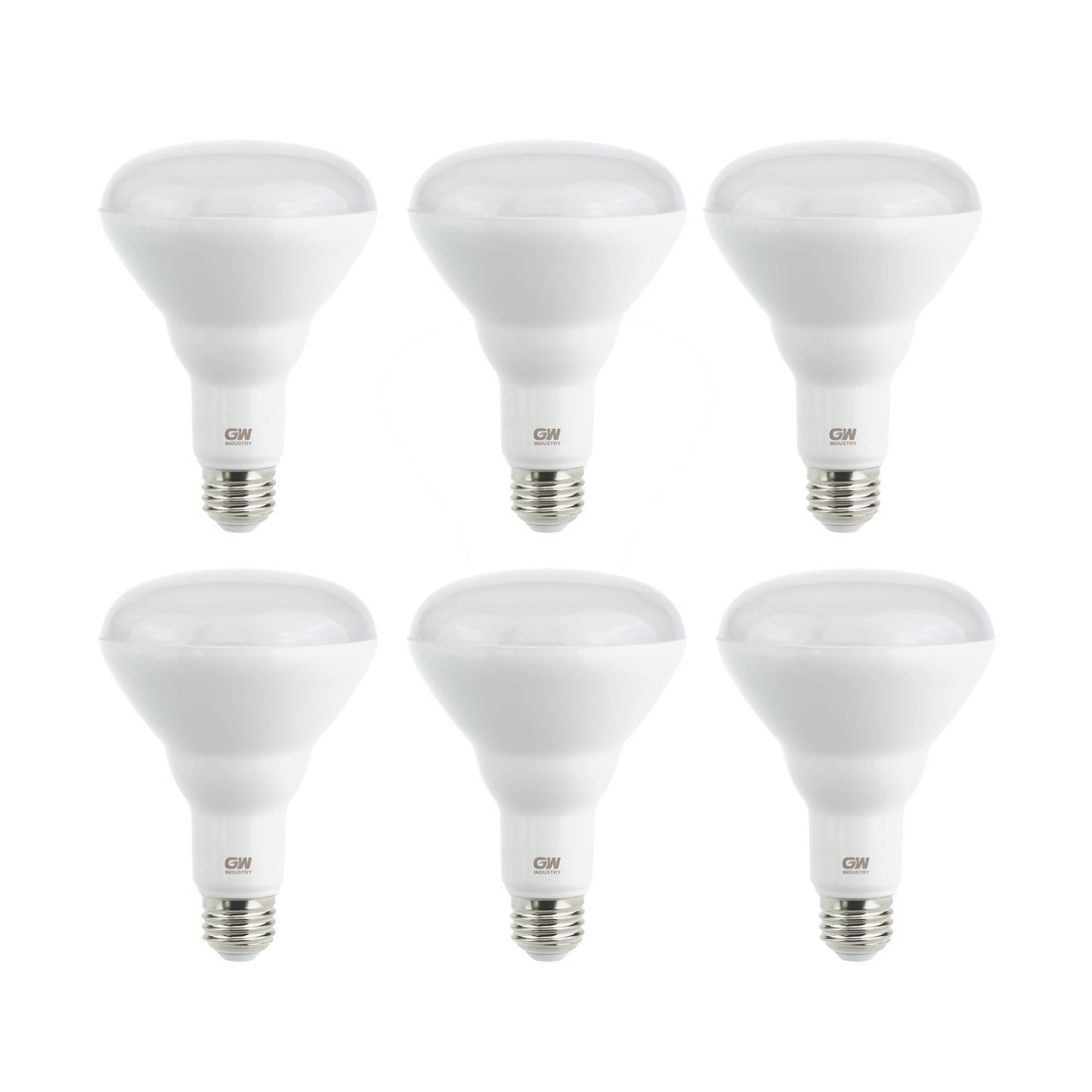 65w Equivalent Br30 Led Bulbssoft White 3000k Dimmable 6 Pack