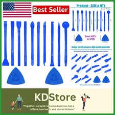 12 Pcs Carbon Fiber Plastic Scrapers Multi-Purpose Non-Scratch Tools for Clea...