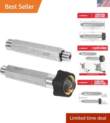 #ad Durable 6 Inch Inlet amp; Outlet Tubes Kit for Pressure Washers Easy Installation $30.99