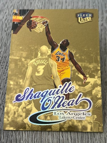 1998-1999 Fleer Ultra Shaquille O'Neal Gold Medallion Card 93G