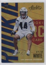 2018 Panini Absolute Rookie Spectrum Red 99/100 Kyzir White #120 nd3