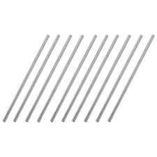 10pcs 3mm x 100mm 304 Stainless Steel Round Rod