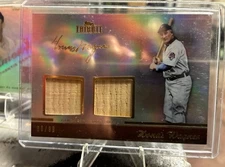 2011 TOPPS TRIBUTE DUAL RELIC BAT PATCH TDR-HW HONUS WAGNER /99