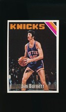 1975-76 Topps #92 Jim Barnett * Guard * New York Knicks * VG-EX *