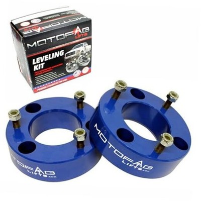 MotoFabLifts F150-2.5BLUE - 2.5 inch Front Leveling Lift Kit That fits F150 