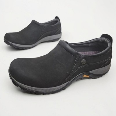 Dansko Patti Milled Nubuck slip on Leather Clog shoe 40/ 9.5 Vibram Waterproof