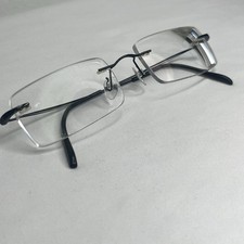 Ray Ban Rimless Black Eyeglasses Frame