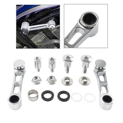 Front Mudguard Mount Bracket Kits For Harley Softail Springer FXSTS FLSTSC 93-06