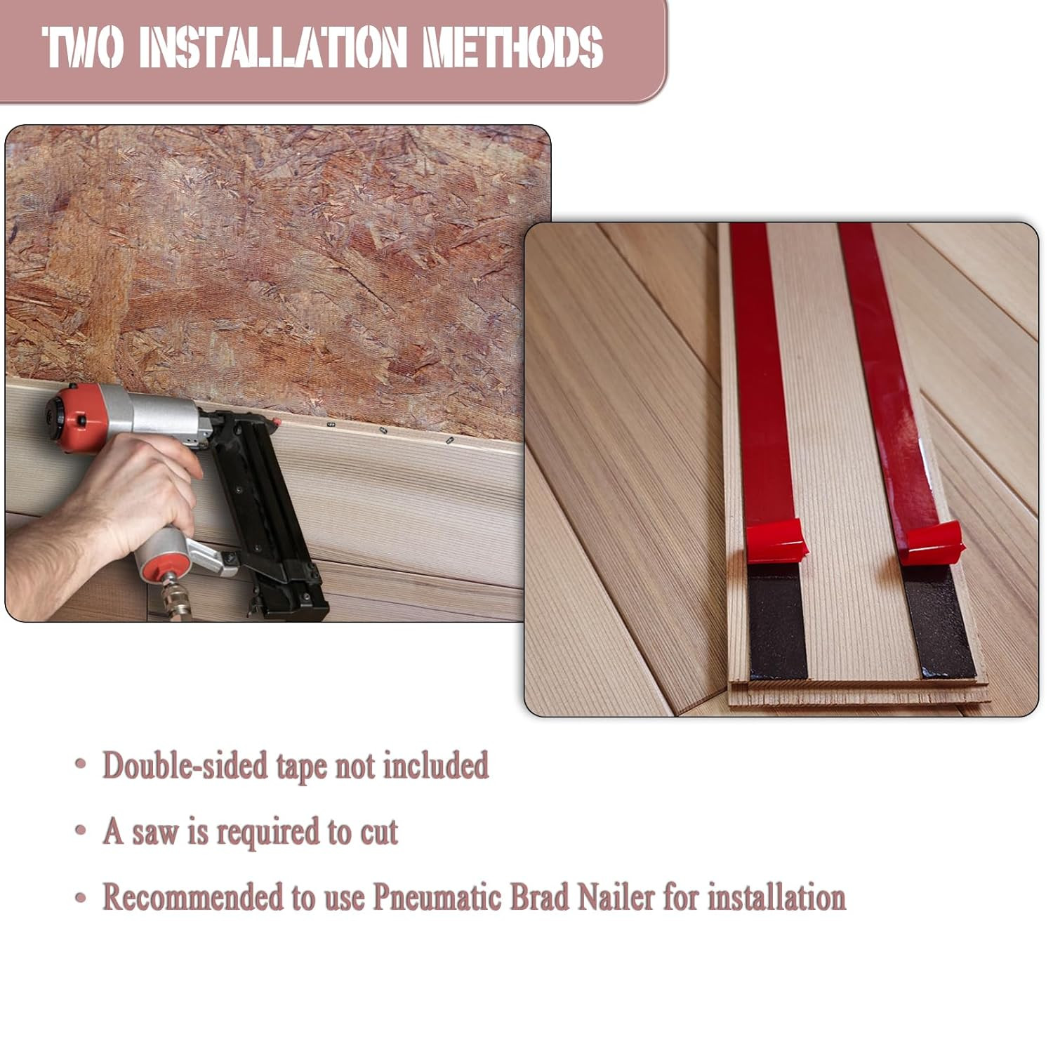 Western Red Cedar Wall Panels, 3.5" Wx16-55" L Wood Planks for Walls, Accent Wal