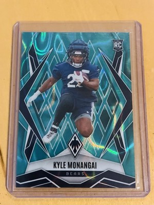 Panini Phoenix 2025 Kyle Monangai Rookie RC Bears #249 Teal Lava /175