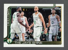 Jayson Tatum 2025-26 Topps #272 Celtics Combo SPOTLIGHT NBA STAR Boston