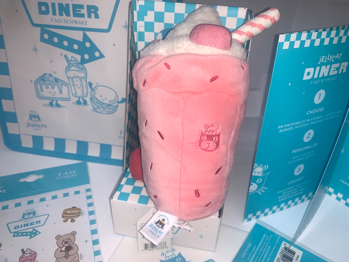 Jellycat Dinner Amuseable Bubbeca Milkshake – FAO NYC Exclusive