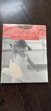 Capezio Ultra Soft Girls Footed Dance Tights Size 2-6 Beige Nylon Spandex 1815X