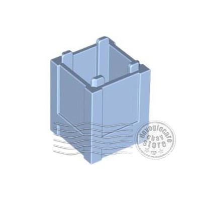 1x LEGO 61780 Box/Cassettes open 2x2x2 Bright Light Blue | 6383137