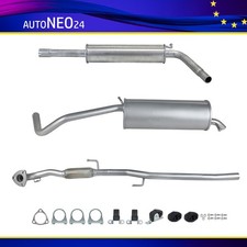 Auspuffanlage VW POLO (9N) / Skoda Fabia I (6Y2, 6Y3) 1.2 ab. Bj. 2001 Auspuff