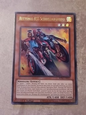 Yugioh TCG Rettungs-ASS Schnellangreifer Ultra Rare Burst Protocol BPRO-DE023