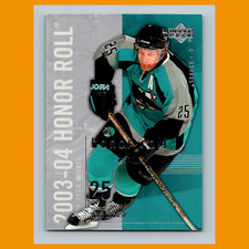 Vincent Damphousse #72 2003-04 Upper Deck Honor Roll San Jose Sharks Hockey Card