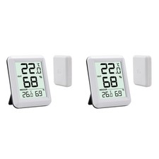2X Hygrometer BabyRoom Digital LCD Temperature Humidity Indoor Outdoor5730