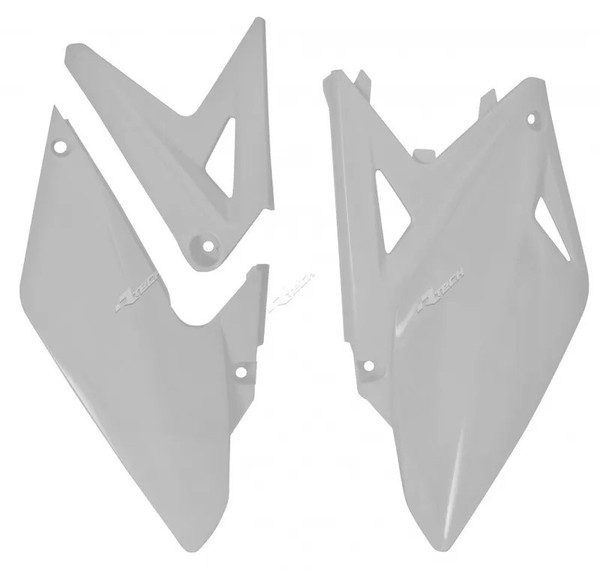 Racetech Seitenverkleidungen Weiß FüR Suzuki RMX 450 2010--image