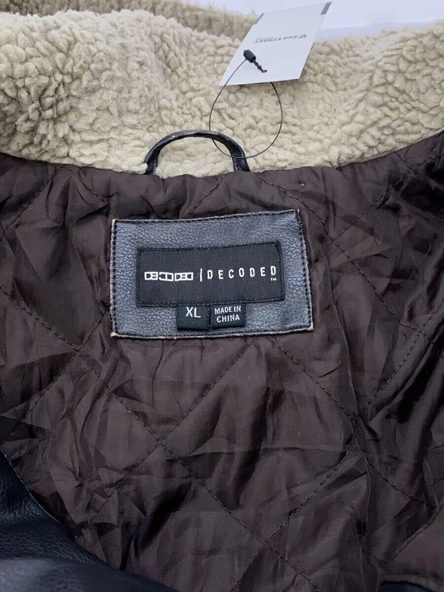 Decoded Leather Jacket/Xl/Leather/Blk// 3966 image 3
