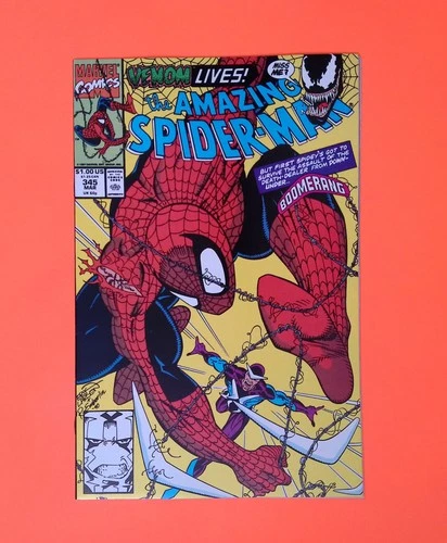 Amazing Spider-Man #345 Vol. 1 1991 Marvel Comics 1st App RY89-132