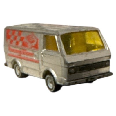 Siku #1334 VW LT 28 Kastenwagen Silver Porsche Racing Team Germany LOOSE