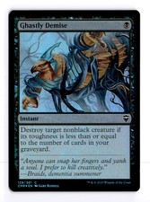 Ghastly Demise 129 Foil Commander Legends C MTG LP