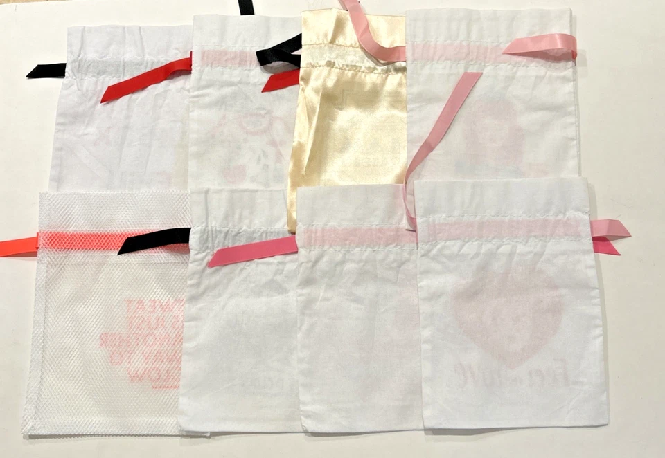 8 BOLSAS REGALO CON CORDÓN SEPHORA #SEPHORAPLAY 9" X 7" MAQUILLAJE Y GLAMOUR MULTIUSOS Foto 2 de 4