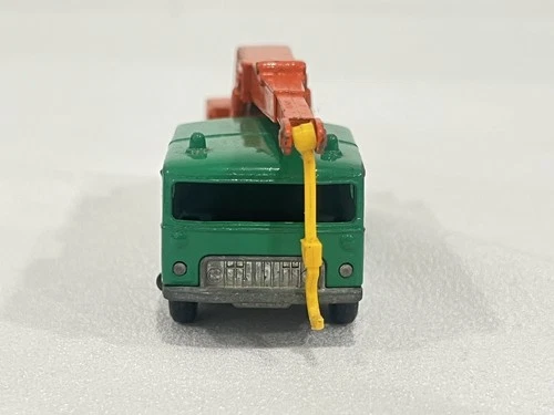 Matchbox Lesney Superfast Lot 8 Wheel Crane Green NICE!