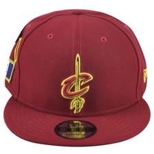 NBA New Era Cleveland Cavaliers 9Fifty 950 Flat Bill Adults Men Snapback Hat Cap