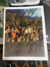 Signed Copy Cast Of Survivor Marquesa 8 X 10 Photo CBS Autograph