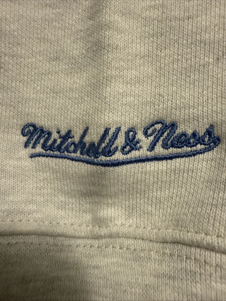 Moletom com capuz masculino Mitchell & Ness Detroit Lions Throwbacks tamanho 3XLT novo com etiquetas cinza urze - Imagem 4 de 4