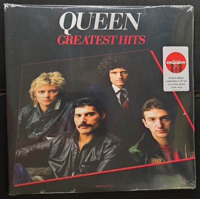 Queen - Greatest Hits - 2 LP Ruby Blend Vinyl Target Exclusive New Sealed