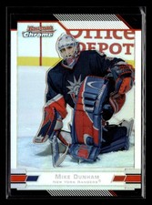 2003-04 Bowman Draft Picks and Prospects Mike Dunham Chrome Refractor /300 U6068