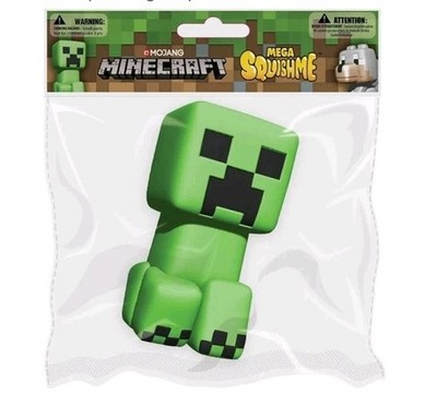 Minecraft Creeper Mega SquishMe Grün - 6 Zoll - Brandneu 