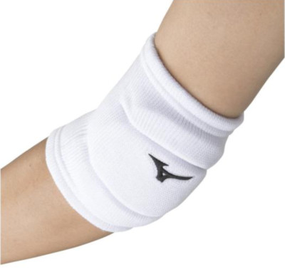 Mizuno Japan Volleyball Elbow Supporter with Pad 1pcs V2MYA100 White 1pcs