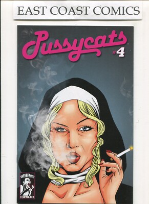 PUSSYCATS #4 NUN COVER 1st PRINT - E-COMIX