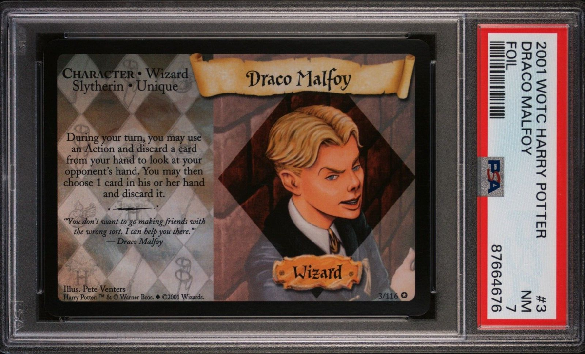 Lucius Malfoy Draco Malfoy Ring Amazon 2001 Wizards Of The Coast